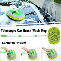 New Telescopic Car Brush Wash Soft Care Mop Vehicle Cleaning Window Adjustable - Car Brush Wash Mop