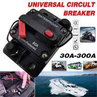 Waterproof Car Circuit Breaker Fuse Reset 30-300A AMP 12V-48V DC Car Boat IP67 - 50A