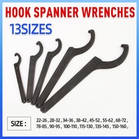 Adjustable C Spanner Hook Wrench Tool for Motorcycle Bike Repair 22 to 160mm - 100-110