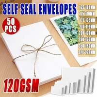 White Business Envelopes 8 Sizes Opaque Mailer with Pre-Printed Postcode - 3N:175*125MM