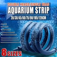 Flexible Aquarium Air Stone Oxygen Diffuser Strip for Fish Tank Aeration System - 60cm Single-inlet