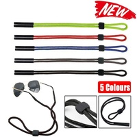 Reading Eyeglass Glasses Chain Cord Lanyard Sunglasses Neck Holder Sports Strap - Brown
