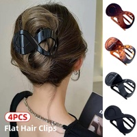4PCS Hair Clip Set Duckbill Clips Cute Hair Accessories for Bangs and Styling