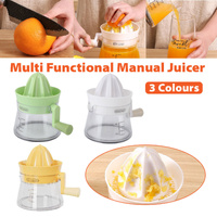 Manual Juice Extractor for Orange Lemon Home Citrus Juicer Hand Compressor - Yellow
