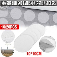 10/20X Non Slip Shower Strip Stickers Bathroom Tub Anti-Slip Applique Set - 10PCS