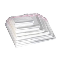 100Pcs Self-Adhesive Clear Opp Cellophane Bags with Air Hole - 32*40+4cm