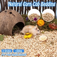 Plants Corncob Bedding Nest Pad for Hamster Rabbit Hedgehog Small Pet Supplies - Corn Cob Litter