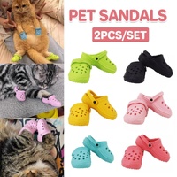 2pcs Shoe Charms Accessories for Shoes Bags Clothing Pet Shoes Decorative Set - Light Green