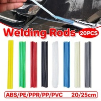 Bumper Plastic Welding Rod Torch 50CM/25CM Assorted Colours and Materials - Red - PP 20cm