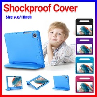 For Samsung Galaxy Tab A8 Plus 11Inch EVA Case Handheld Protective Drop Cover - Pink