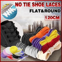 Shoelaces Colorful Coloured Flat Round Oval Bootlace Sneaker Shoe Laces - Round-Purple