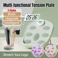 Inclined Pedal Leg Stretcher Multifunctional Stretching Plate Exercise Tool - Pink-Basic