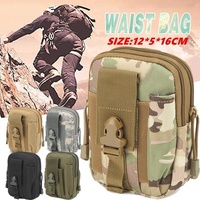 Tactical Waist Bag Utility Military Wallet Pack Belt Molle Multi Purpose Pouch - ACU