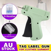 Clothes Garment Price Label Tagging Tool with 1000 Glue Needles and 5 Needles