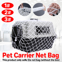 Pet Carrier Net Bag for Cat Dog Travel Mesh Cover Protective Tote Use - 60 × 39 × 39 cm