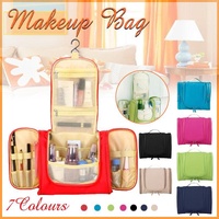 Makeup Bag Hanging Travel Toiletry Cosmetic Organizer Wash Bag Waterproof - Navy