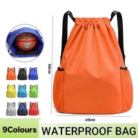 Sports Backpacks Large Capacity Waterproof Bag Sport Bag - Yellow