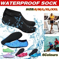 Unisex Water Shoes Slip On Aqua Socks Swim Surf Diving Yoga Exercise Reef Shoes - Green-L