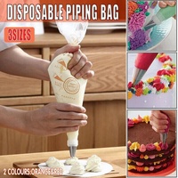 100-200Pcs Disposable Piping Bags For Cake Decor Icing Frosting Piping Nozzles - Yellow (Thick)-Medium *100 PCS