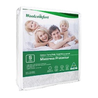 Woolcomfort Cotton Terry Fully Fitted Waterproof Mattress Protector King Size