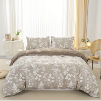 Dreamfields - Canvas Fleur Quilt Cover Set - (2pcs, Single Size)