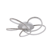 Irie Dimmable 5 Lights LED Ceiling Light - White