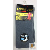 10x Pairs COTTON Rich LOOSE TOP SOCKS Medical Circulation Diabetic Comfort BULK -  -