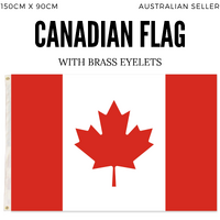 Canada Country Flag Heavy Duty Canadian Maple Leaf  - 150cm x 90cm