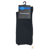 6x Pairs COTTON LOOSE TOP SOCKS Medical Circulation Diabetic Comfort Black - 6-11