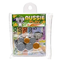 44pcs Australian Play Money Coins & Notes Maths Pretend Shopping