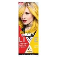 Schwarzkopf Live Ultra Bright'S Colour Maximum Intensity Semi Permanent - Zesty Lemon 8 Washes
