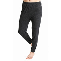 Womens Merino Wool Long Janes Thermal Underwear Layer Thermals Leggings Pants - Black - 16-18