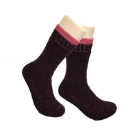 1 Pair Womens THERMAL HEATED SOCKS Warm Winter Comfort Work Sox Ski Ladies - Assorted - UK 9-11 (EU 37-42)
