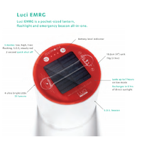 INFLATABLE SOLAR LIGHT by MPOWERD Luci Camping Lantern Waterproof - EMRG