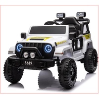 12V Kids Electric Ride On Jeep – White