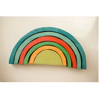 Large Color Rainbow Block Set