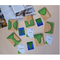 Montessori Land and Water Forms