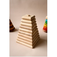 Natural Square Stacker