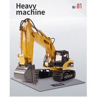 HUINA 1/14 15CH RC Alloy Excavator Construction Engineering Vehicle Digger Toy Gift
