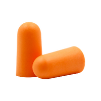 Foam Ear Plugs Disposable 200 Pairs Noise Cancelling Plane Sleep Snoring