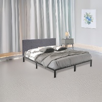 Single Full Metal Bed Frame Base – Sturdy Steel Bed Base for Australian Mattress