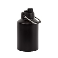 3.8L Double Wall Insulated Stainless Steel Water Bottle – Large Hot & Cold Drink Jug