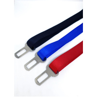 Seat Belt Safety Travel Attachment Connector - Moondidley Pets Red