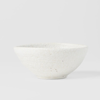 Egg Shaped Bowl 13cm Shell White Glaze