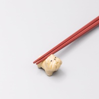 Chopstick Rest Beige Boxer Dog