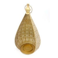 Moroccan Style Waterdrop Lantern Candle Holder 35cm