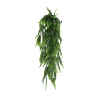 Artificial Hanging Fern Garland Bush UV Resistant and Fire Rated 18cm x 76cm