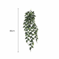 Hanging Artificial Pothos / Philodendron Plant UV Resistant 85cm