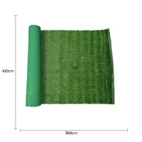 Landscape Series Artificial Grass Roll (Synthetic Grass DIY Turf) Green Backing 3m x 1m