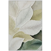 Organic Leaves Framed Artwork 120cm